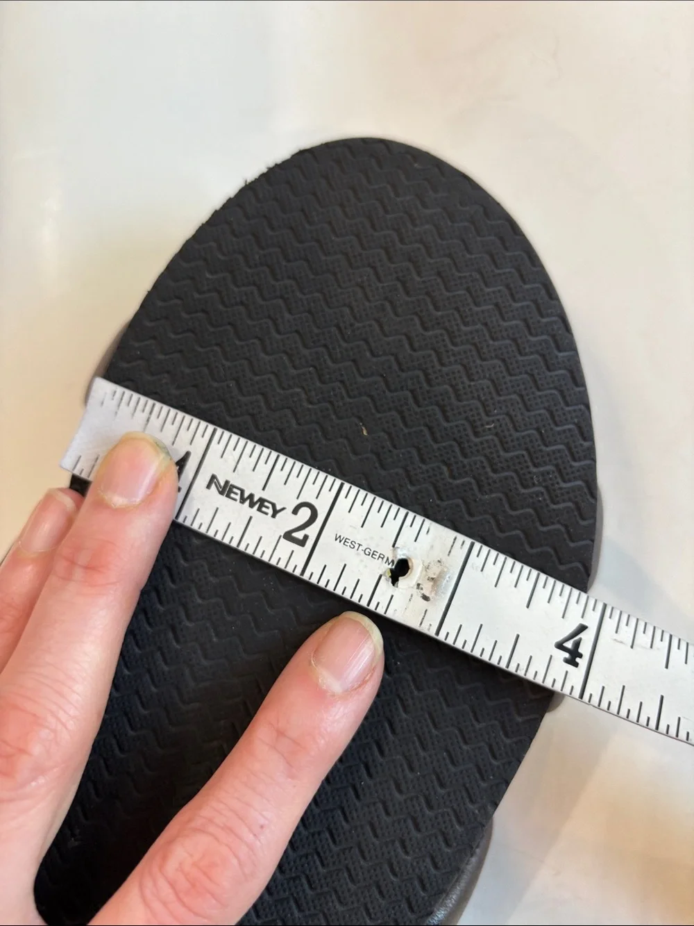 The Last Conspiracy Brown Leather Cross Strap Slides Sandals EU 40 Minimalist - Picture 9 of 13